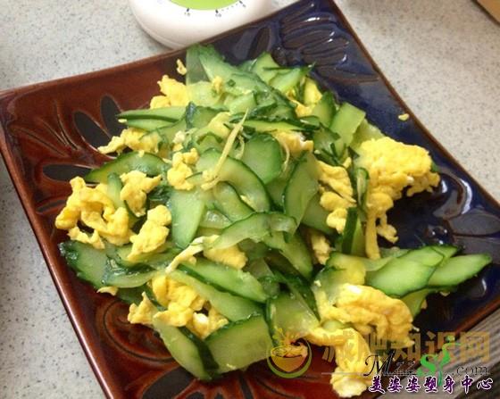 黄瓜鸡蛋是春季减肥的最佳选择